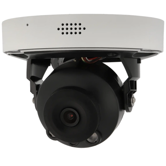 Minidome IP-kamera, 8 megapixlar, fast lins
