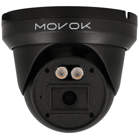 Minidome IP-kamera, 8 MP, fast lins 2.8mm, Svart (Serie 1)