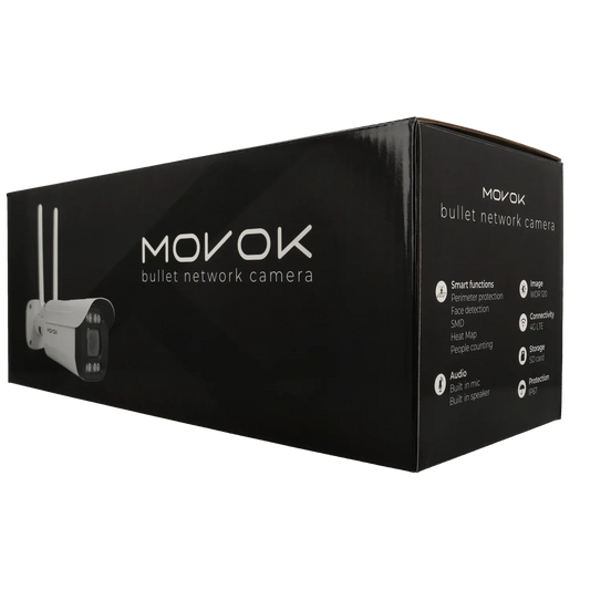 Bullet IP-kamera, 5 megapixlar, optisk zoomlins