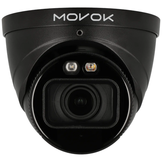 Minidome IP-kamera, 8 MP, zoomlins 2.7-13.5mm, Svart (Serie 3), mod. T382-ZAS-TI-B