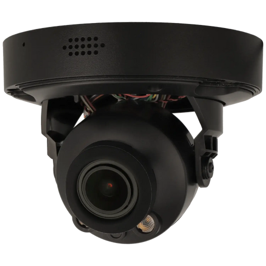 Minidome IP-kamera, 8 megapixlar, optisk zoomlins