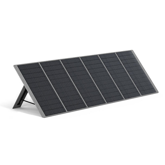 Hopfällbar solpanel 400W för kraftstationer
