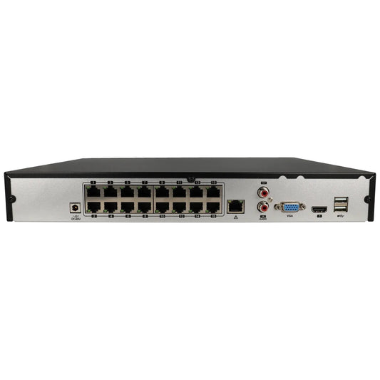 Movok VK-NVR2216-16P 16-kanals NVR med 16 PoE-portar