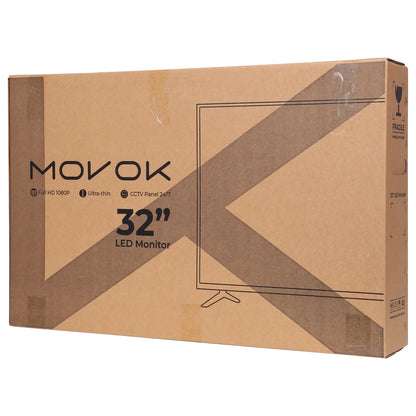 Movok VK-MON-32-FHD 32 tums Full HD IPS övervakningsmonitor