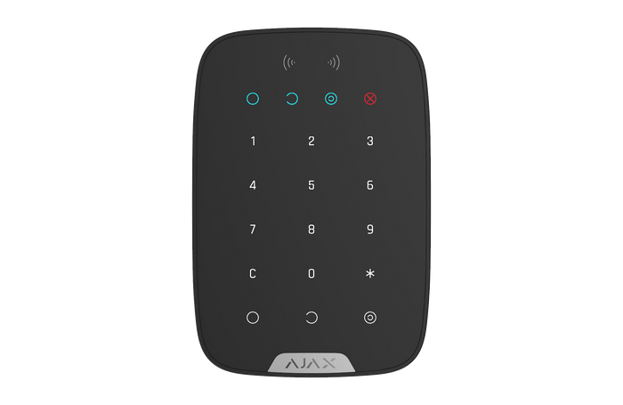Ajax KeyPad Plus svart