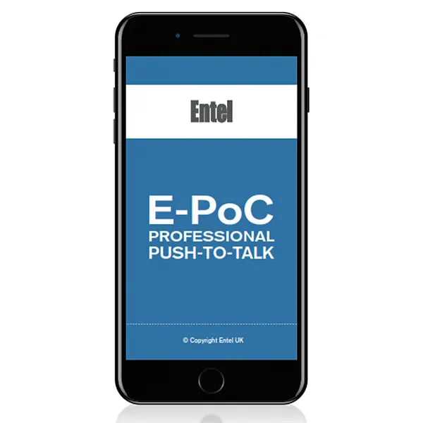 Entel E-PoC app för iOS och Android