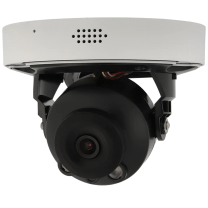 Minidome IP-kamera, 8 megapixlar, fast lins