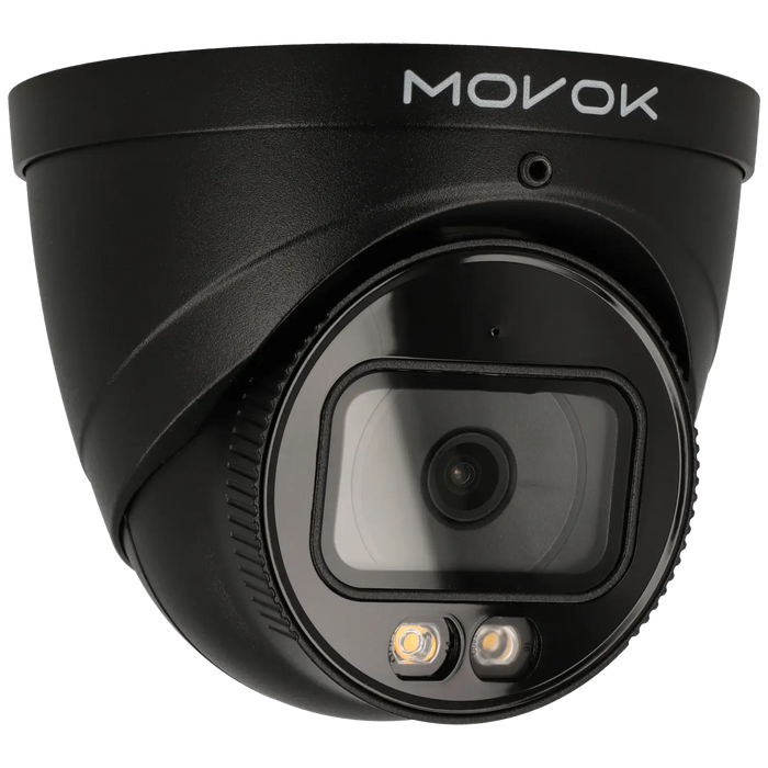 Minidome IP-kamera, 5 MP, fast lins 2.8mm, Svart (Serie 2), mod. T251-AS-LI-B