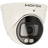 Minidome ip camera of 4 megapixels and optical zoom lens