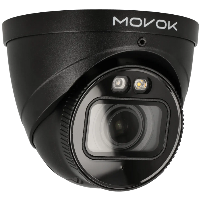 Minidome IP-kamera, 5 MP, zoomlins 2.7-13.5mm, Svart (Serie 3), mod. T352-ZAS-TI-B