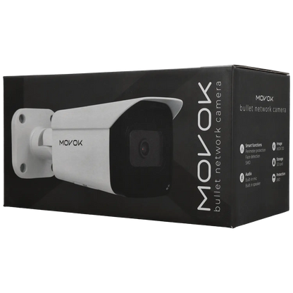 Bullet IP-kamera, 5 megapixlar, fast lins