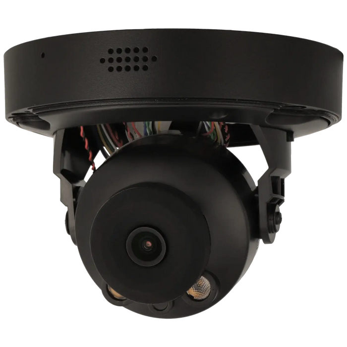 Minidome IP-kamera, 8 MP, fast lins 2.8mm, Svart (Serie 2), mod. D281-AS-LI-B