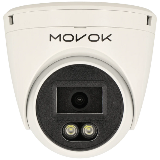 Minidome IP-kamera, 4 megapixlar, fast lins