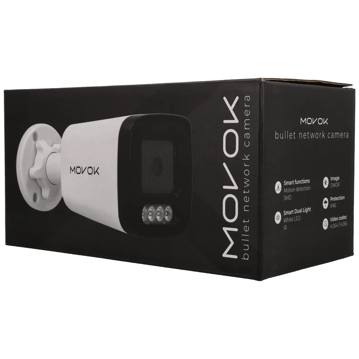 Bullet IP camera of 4 megapixels and fix lens
