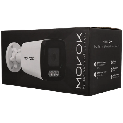 Bullet IP camera of 4 megapixels and fix lens