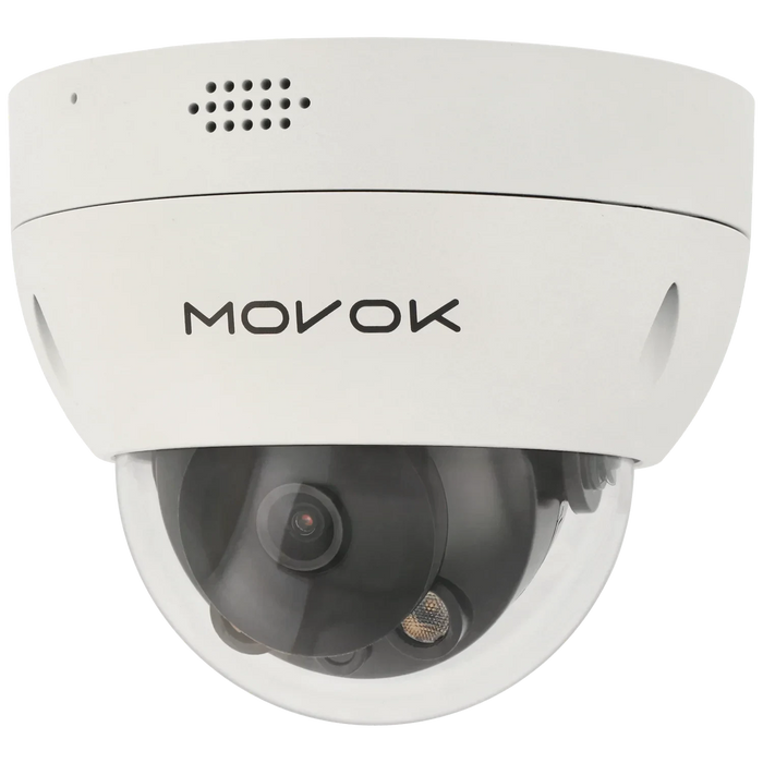Minidome IP-kamera, 5 MP, fast lins 2.8mm, Vit (Serie 2), mod. D253-AS-LU