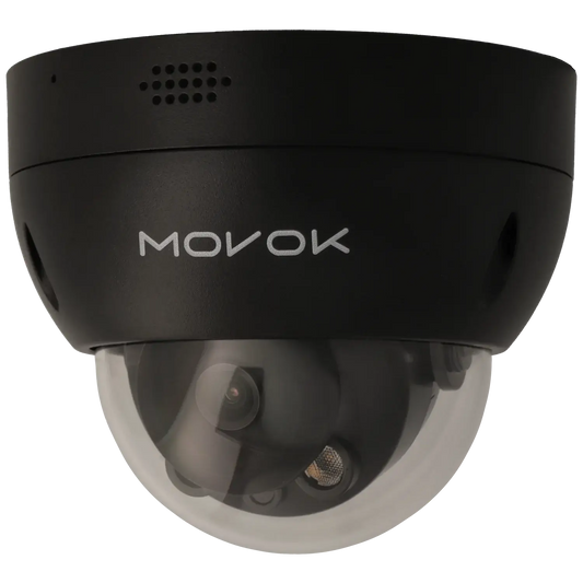 Minidome IP-kamera, 5 MP, fast lins 2.8mm, Svart (Serie 2), mod. D251-AS-LI-B