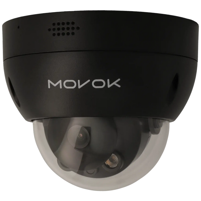 Minidome IP-kamera, 5 MP, fast lins 2.8mm, Svart (Serie 2), mod. D251-AS-LI-B