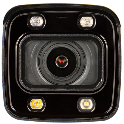 Bullet ip camera of 5 megapixels and optical zoom lens