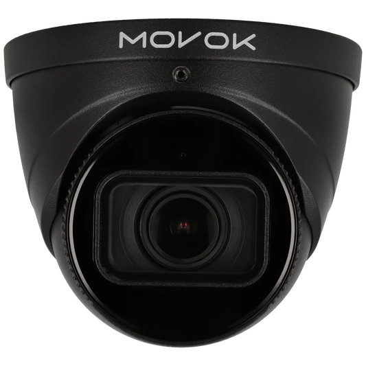 Minidome IP-kamera, 5 MP, zoomlins 2.7-13.5mm, Svart (Serie 3), mod. T351-ZAS-I-B