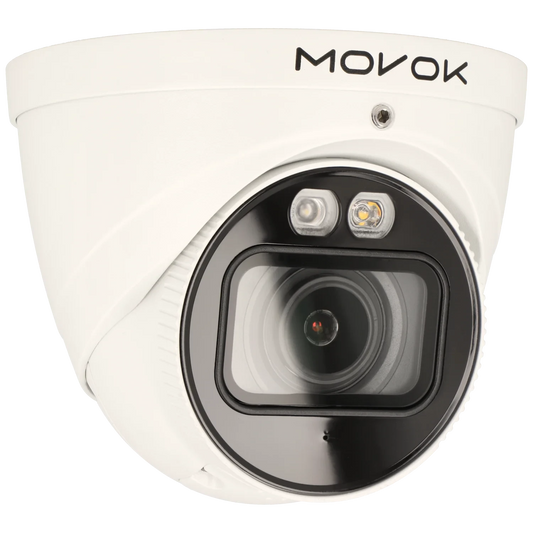 Minidome IP-kamera, 5 MP, zoomlins 2.7-13.5mm, Vit (Serie 3), mod. T352-ZAS-TI