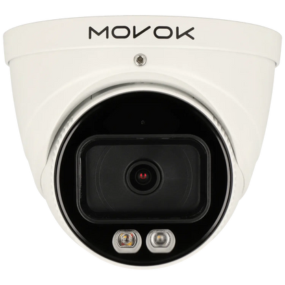 Minidome ip camera of 5 megapixels and fix lens