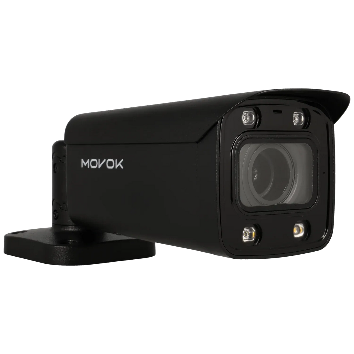 Bullet ip camera of 8 megapixels and optical zoom lens
