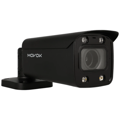 Bullet ip camera of 8 megapixels and optical zoom lens