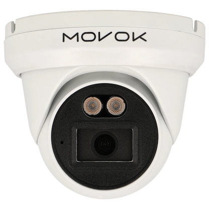 Minidome ip camera of 8 megapixels and fix lens
