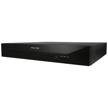 IP recorder of 64 channel and 8 mpx resolution