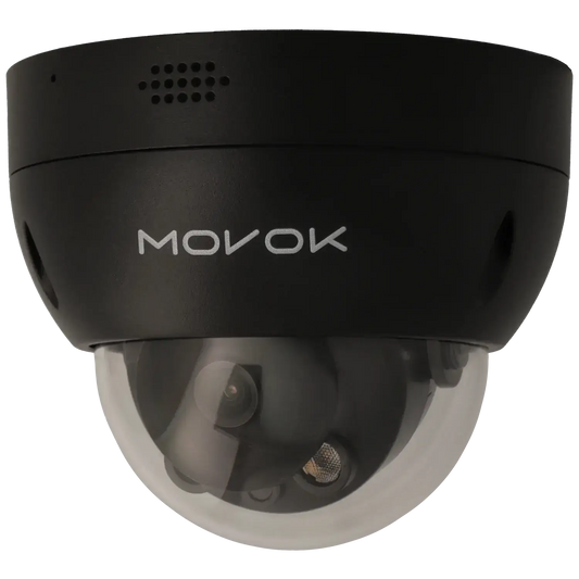 Minidome IP-kamera, 5 megapixlar, fast lins