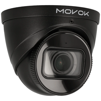 Minidome ip camera of 5 megapixels and optical zoom lens