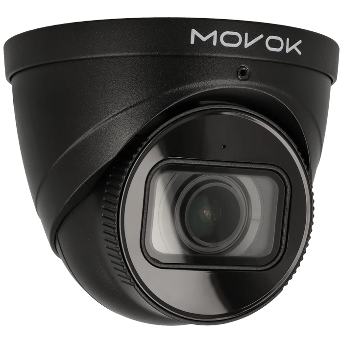 Minidome IP-kamera, 5 MP, zoomlins 2.7-13.5mm, Svart (Serie 3), mod. T351-ZAS-I-B