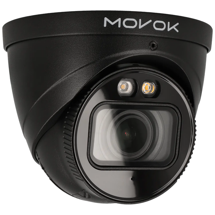Minidome IP-kamera, 5 MP, zoomlins 2.7-13.5mm, Svart (Serie 2), mod. T251-ZAS-LI-B