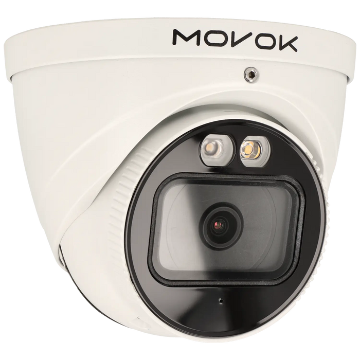 Minidome IP-kamera, 4 MP, fast lins 2.8mm, Vit (Serie 2), mod. T241-AS-LI