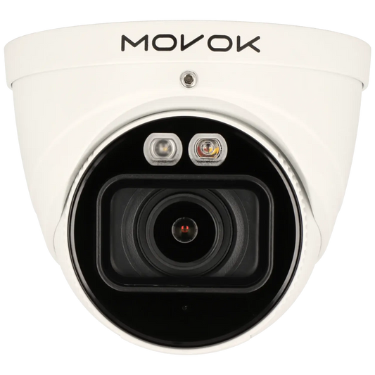 Minidome IP-kamera, 5 MP, zoomlins 2.7-13.5mm, Vit (Serie 3), mod. T352-ZAS-TI