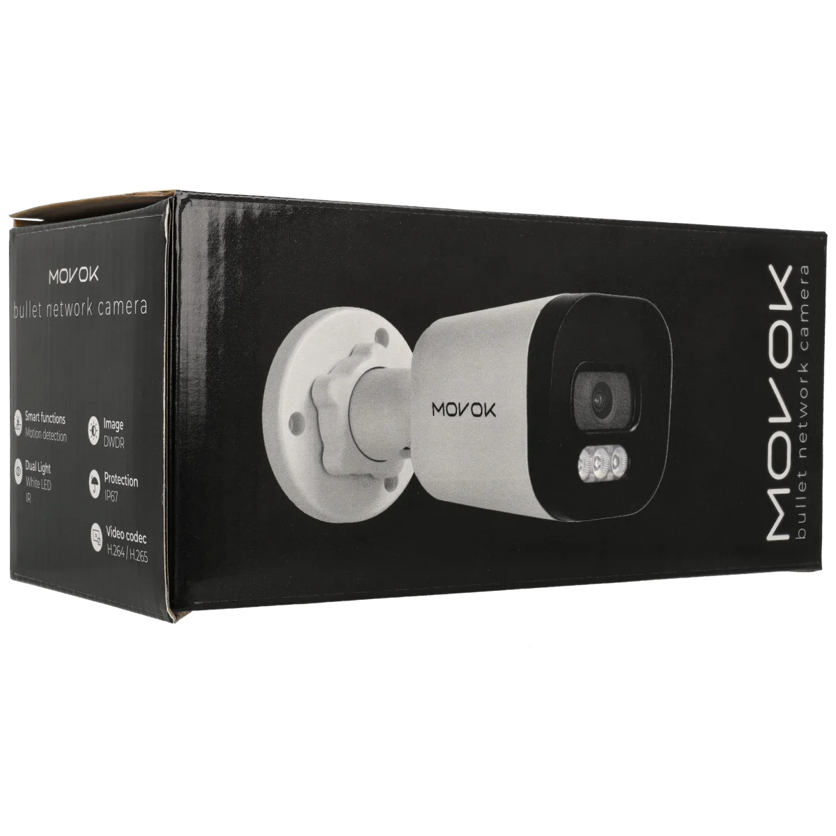 Bullet IP camera of 4 megapixels and fix lens