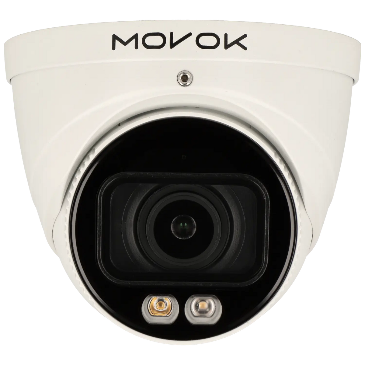 Minidome ip camera of 4 megapixels and optical zoom lens