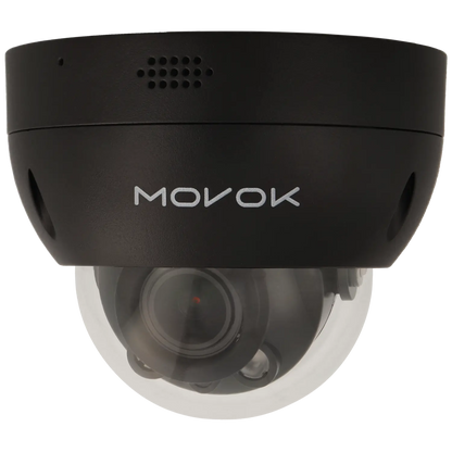 Minidome ip camera of 5 megapixels and optical zoom lens