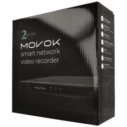IP recorder of 4 channel and 8 mpx resolution