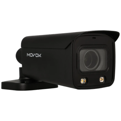Bullet ip camera of 4 megapixels and optical zoom lens