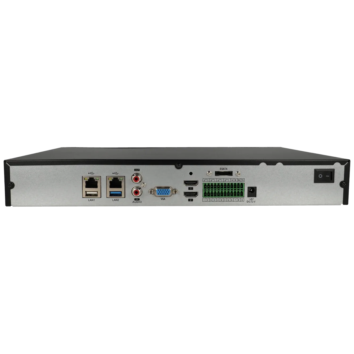 IP recorder of 32 channel and 8 mpx resolution