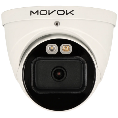 Minidome ip camera of 5 megapixels and fix lens