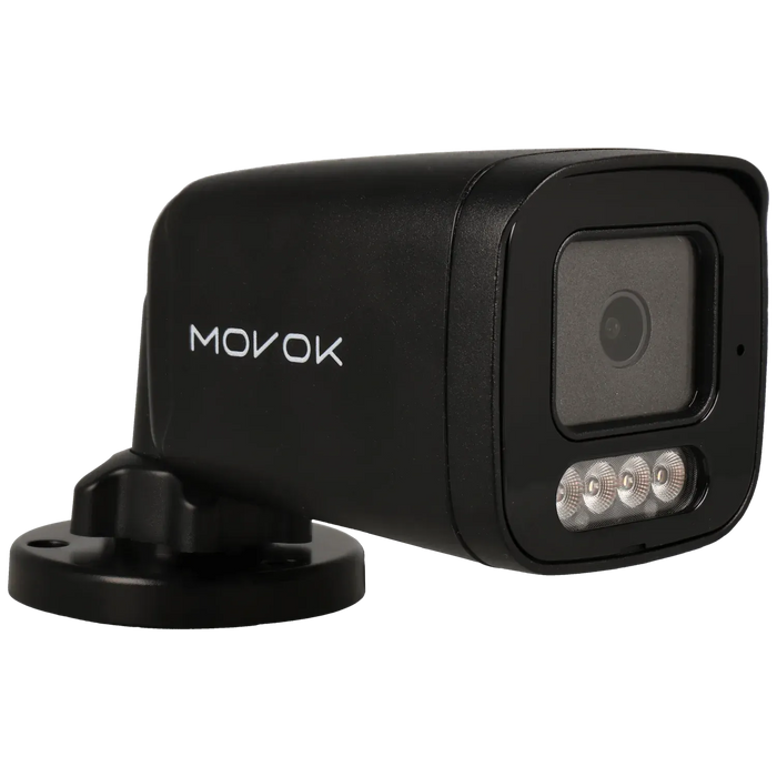 Bullet IP-kamera, 5 MP, fast lins 2.8mm, Svart (Serie 2), mod. B251-LI-B