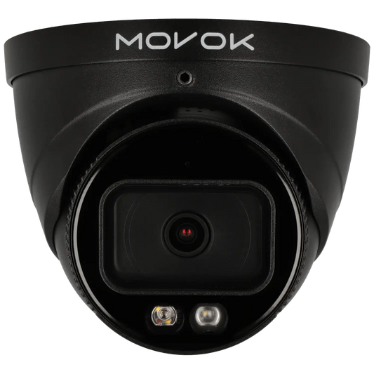 Minidome IP-kamera, 5 MP, fast lins 2.8mm, Svart (Serie 3), mod. T352-AS-TI-B