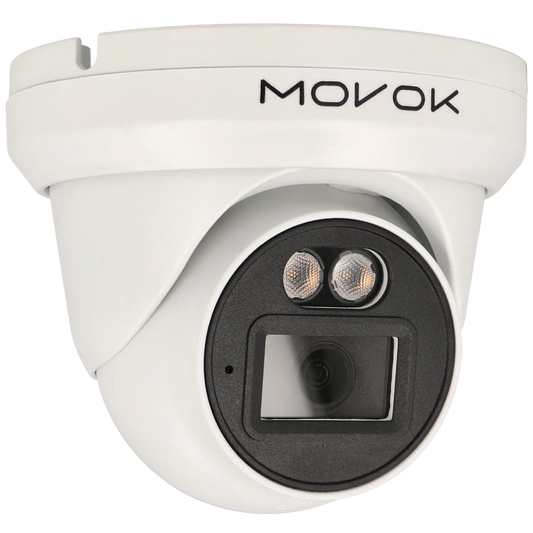 Minidome IP-kamera, 8 MP, fast lins 2.8mm, Vit (Serie 1)