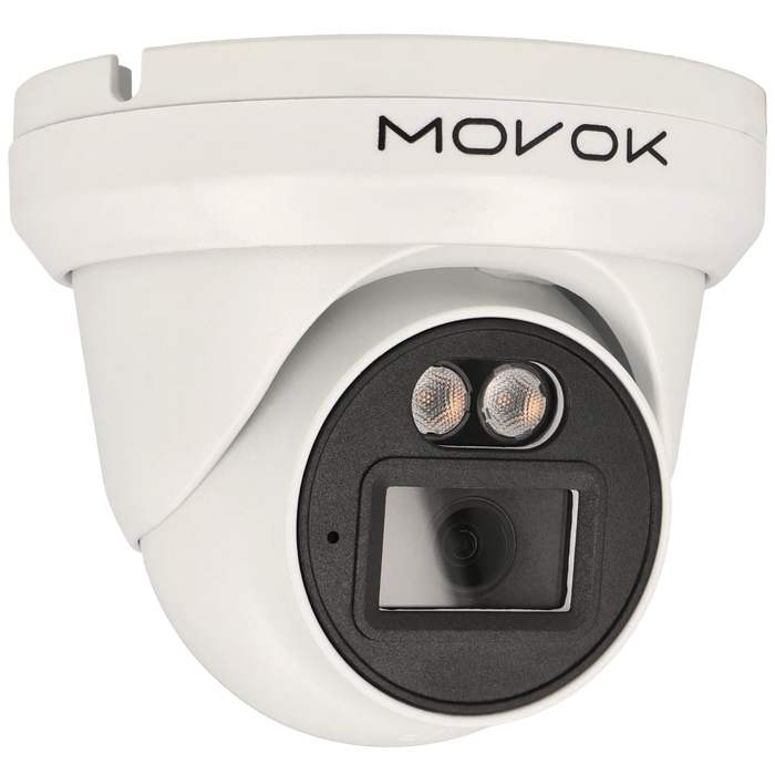 Minidome IP-kamera, 8 MP, fast lins 2.8mm, Vit (Serie 1)
