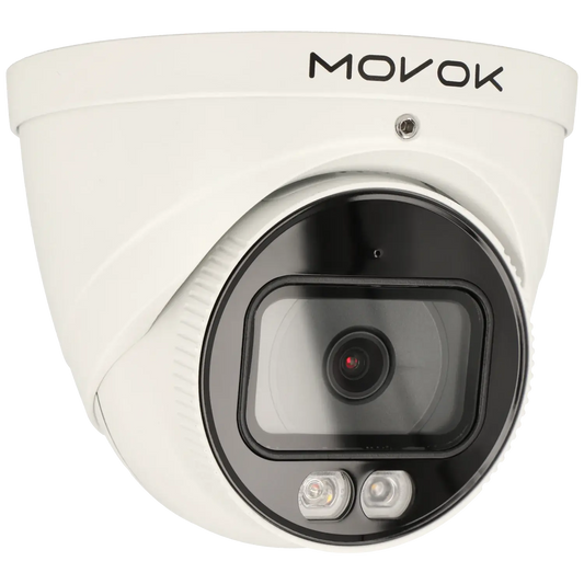 Minidome IP-kamera, 5 MP, fast lins 2.8mm, Vit (Serie 3)