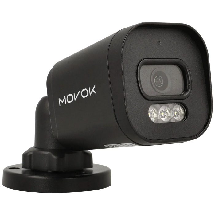 Bullet IP-kamera, 4 MP, fast lins 2.8mm, Svart (Serie 1), mod. B140-L-B