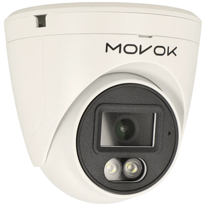 Minidome IP-kamera, 4 megapixlar, fast lins